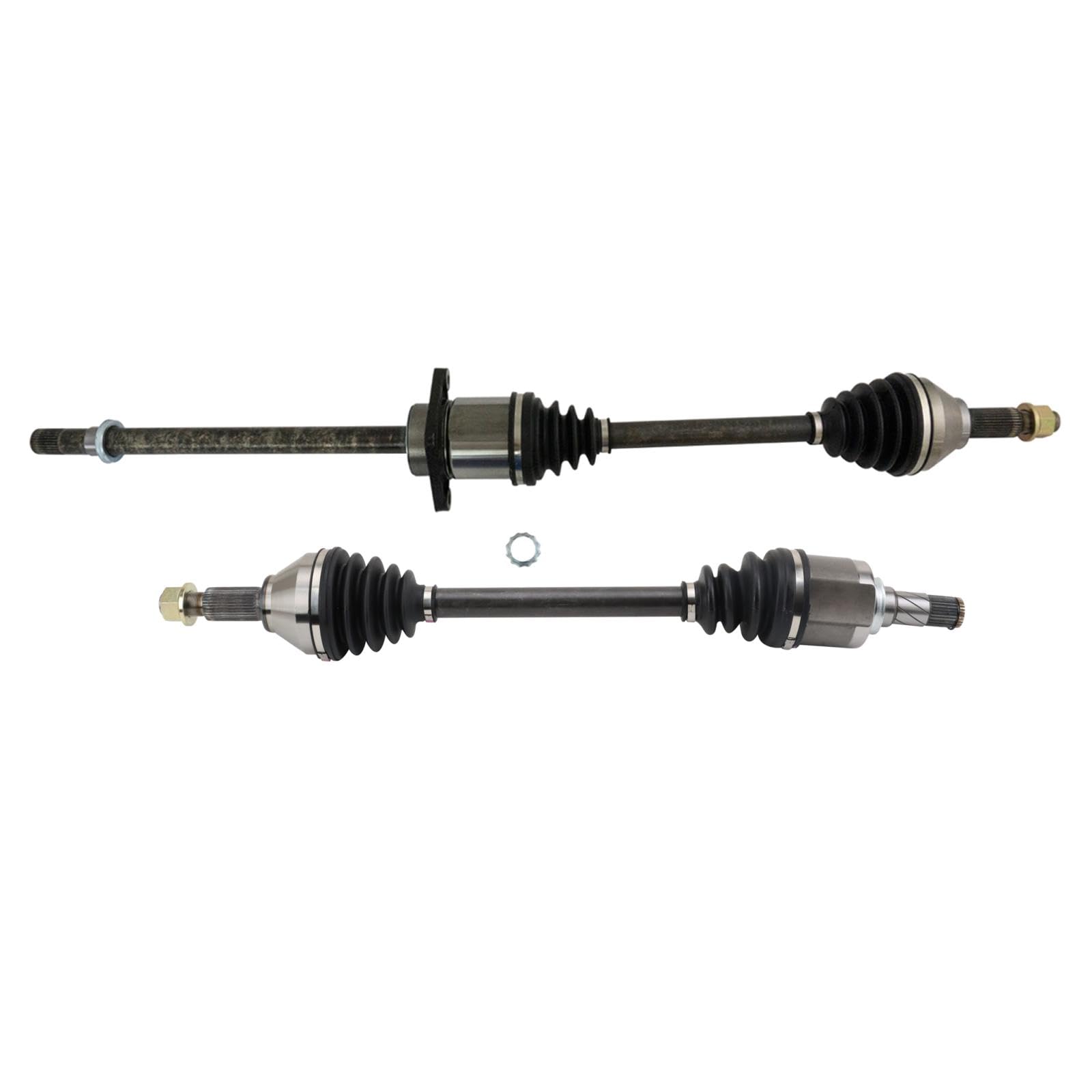 Trq Front Cv Axle Shaft Assembly Set Compatible With 2011-2014 Nissan Quest