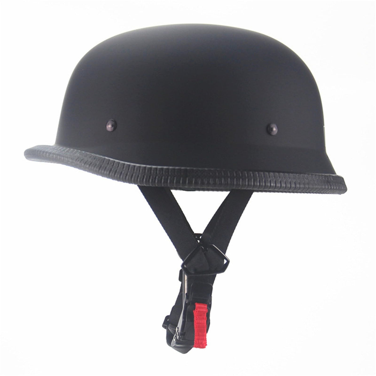 German Style Motorcycle Helmet,Adult Half Helmet Open Face Dot Approved, Motorcycle Cruiser Scooter Cool Helmet (Medium, Matte B