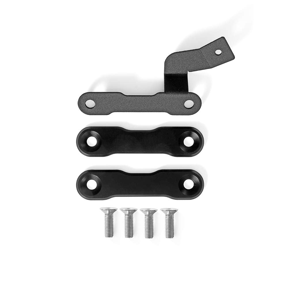 MOTO4U Footrest Cover Passenger Footpeg Removal Delete Kit Footrest Removal Plate Set Pillion For MT07 FZ07 2014-2018/Tracer700 