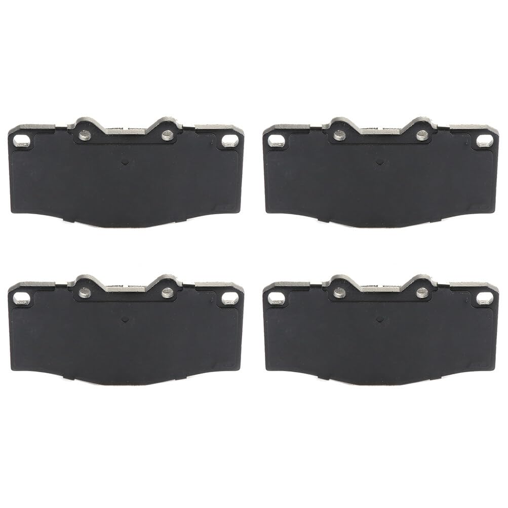 Eccpp D410-7298 4Pcs Front Semi Metallic Disc Brake Pad Set Fit For Toyota 4Runner 1995-2002,For Toyota Tacoma 1995-2004