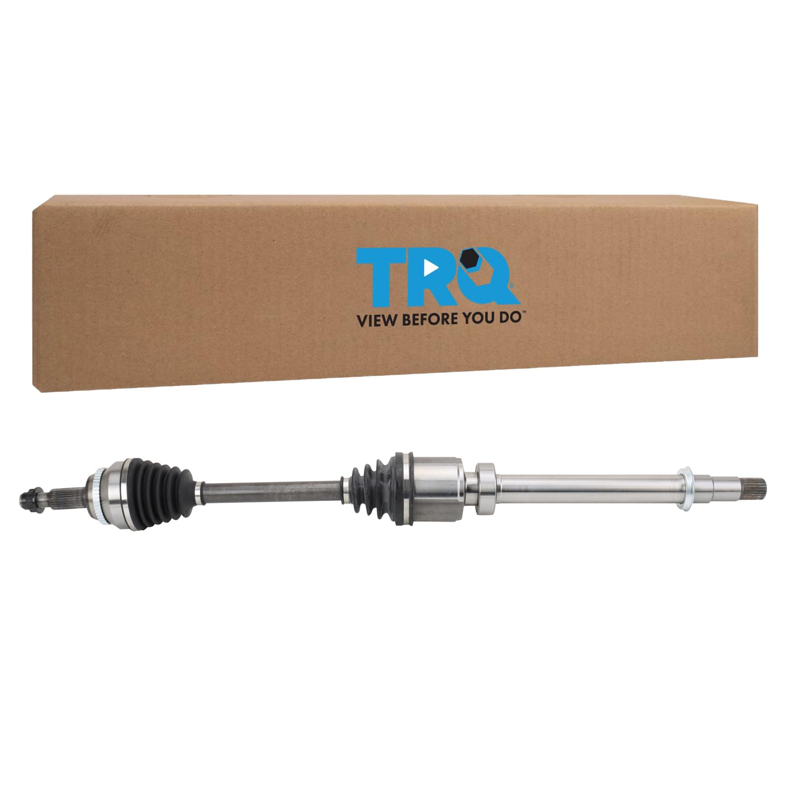 Trq Front Right Cv Axle Shaft Assembly Passenger Side Compatible With 2014-2019 Toyota Highlander