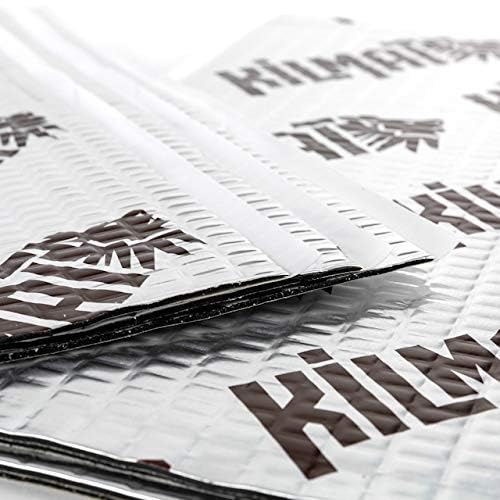 Kilmat 80 Mil 18 Sqft Car Sound Deadening Mat, Butyl Automotive Sound Deadener, Audio Noise Insulation And Dampening