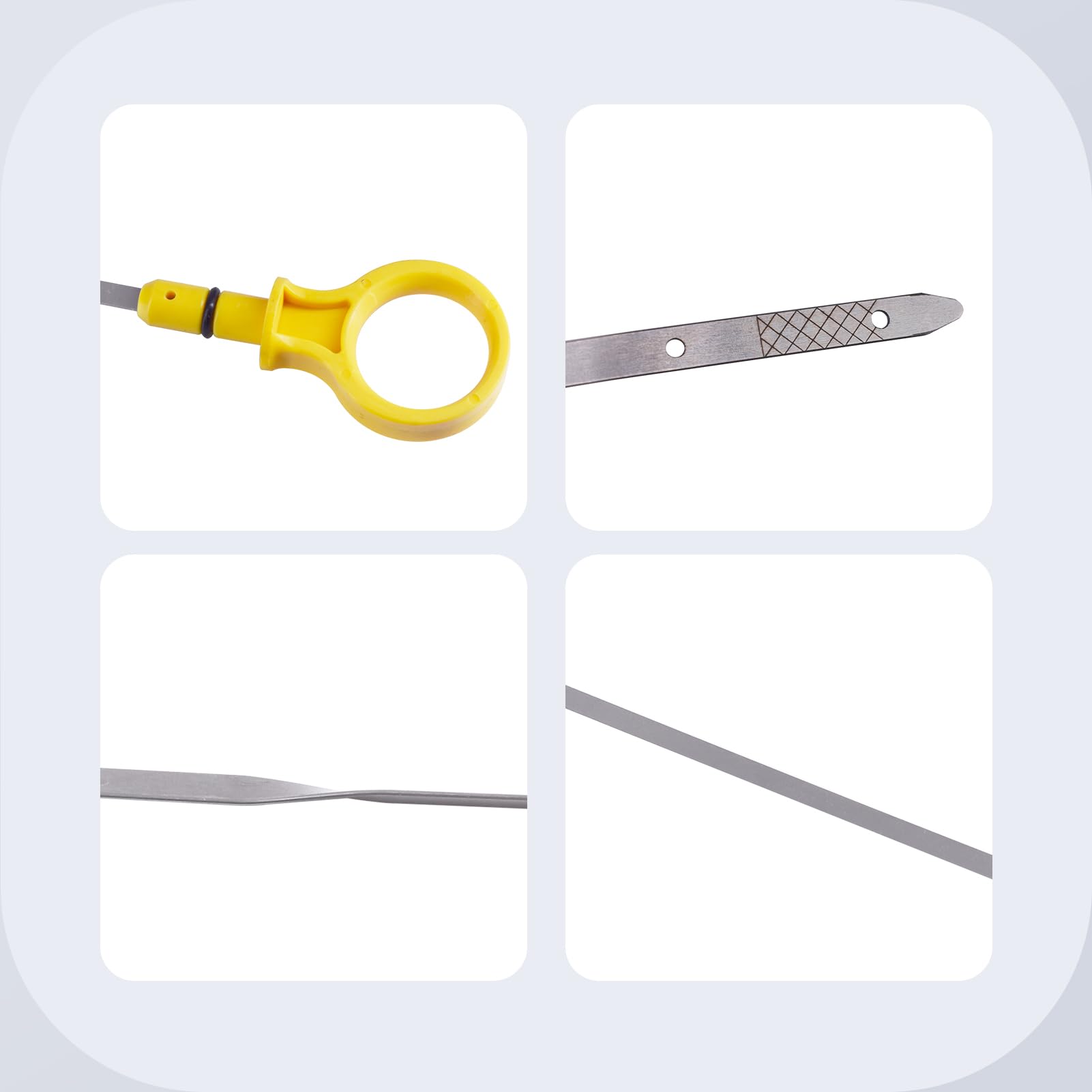 Engine Oil Level Dipstick Indicator Fits For Ford Edge Escape Explorer Focus Fusion Taurus, Lincoln Continental Mkc Mkt Mkx Mkz