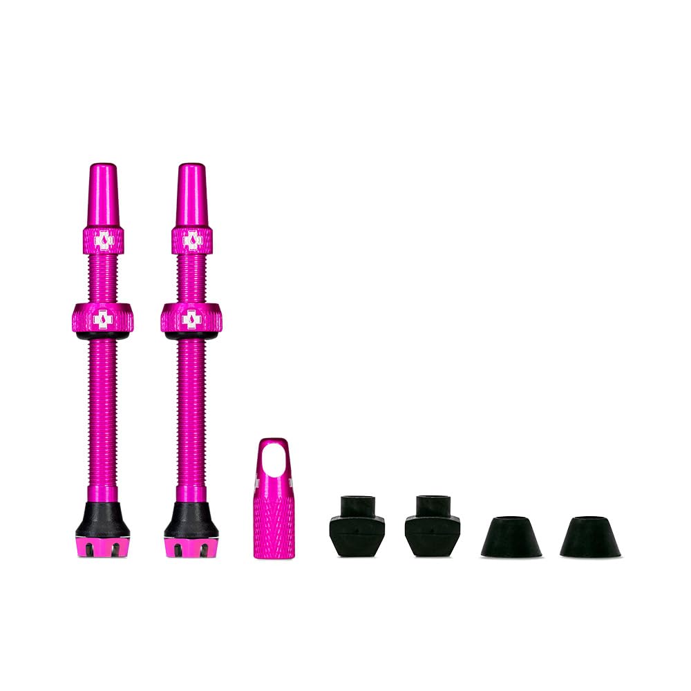 Muc-Off Tubeless Valves/60Mm/Pink V2