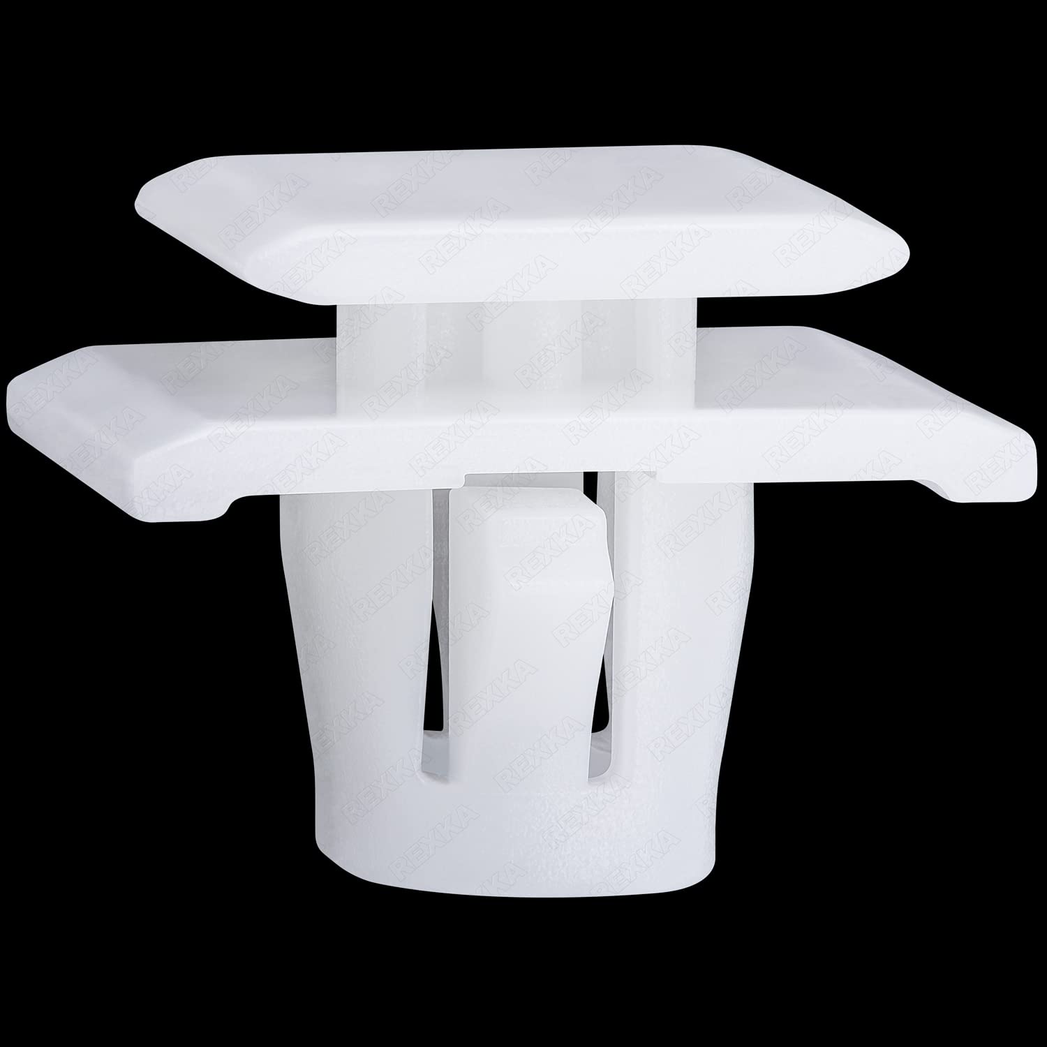 Rexka 15Pcs Lower Outer Door Weatherstrip Clip For Honda 75315-S9A-004