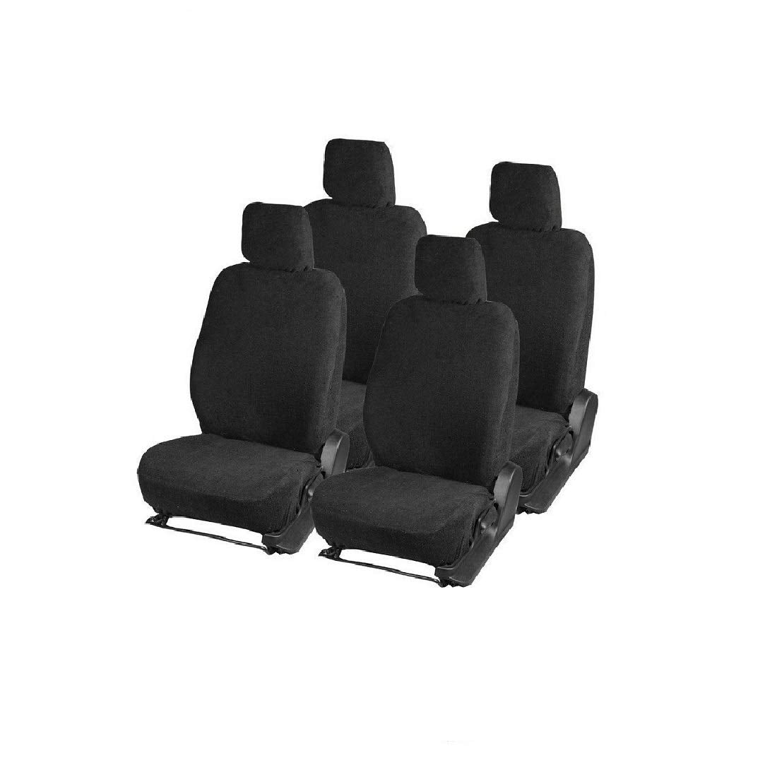Gursudarshan Fixed Front Head Rest Towel Car Seat Cover for Honda Brio/Hyundai Eon/Hyundai i10/Santro Xing/Grand i10/Toyota Etio