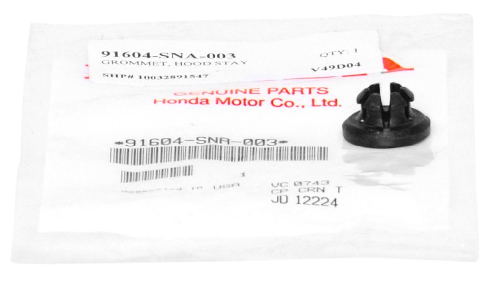 Honda Genuine Grommet, Hood Stay