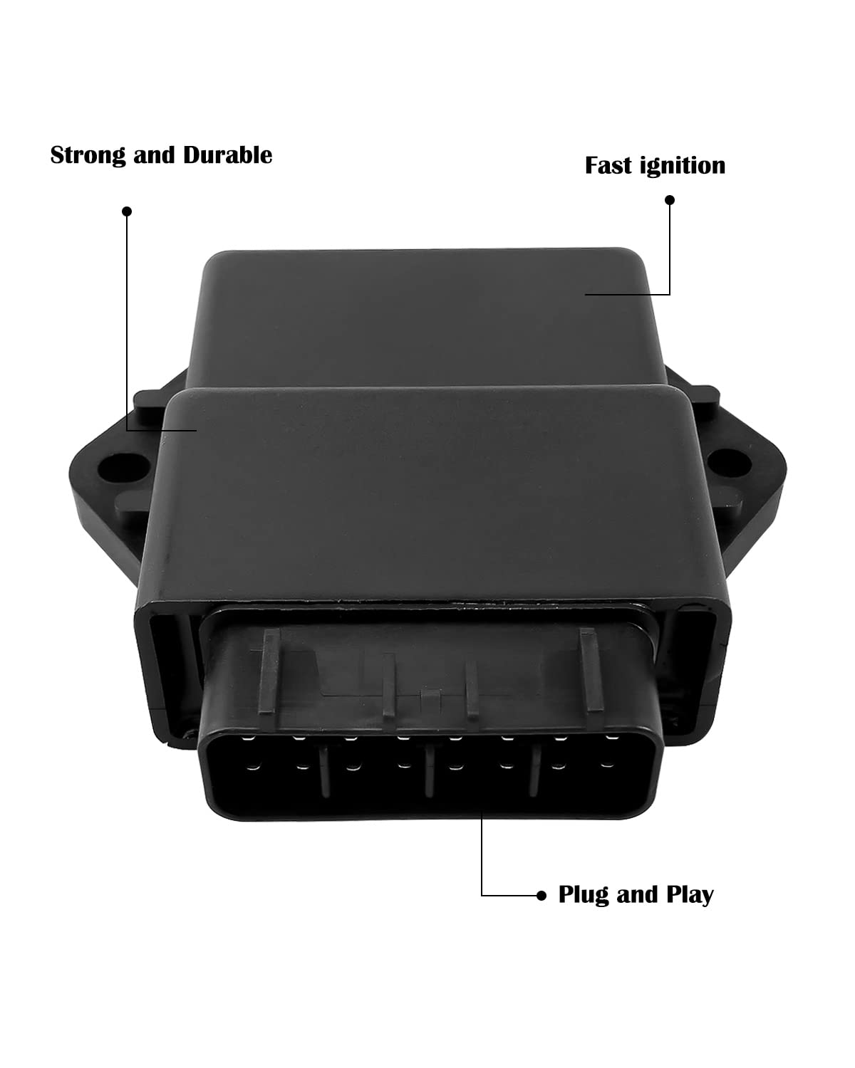 Emiho Cdi Ignition Box Fit For Suzuki Ltz400 Kawasaki Kfx400 Arctic Cat Dvx400 2003-2004 Replace Pe-C-As K400-A