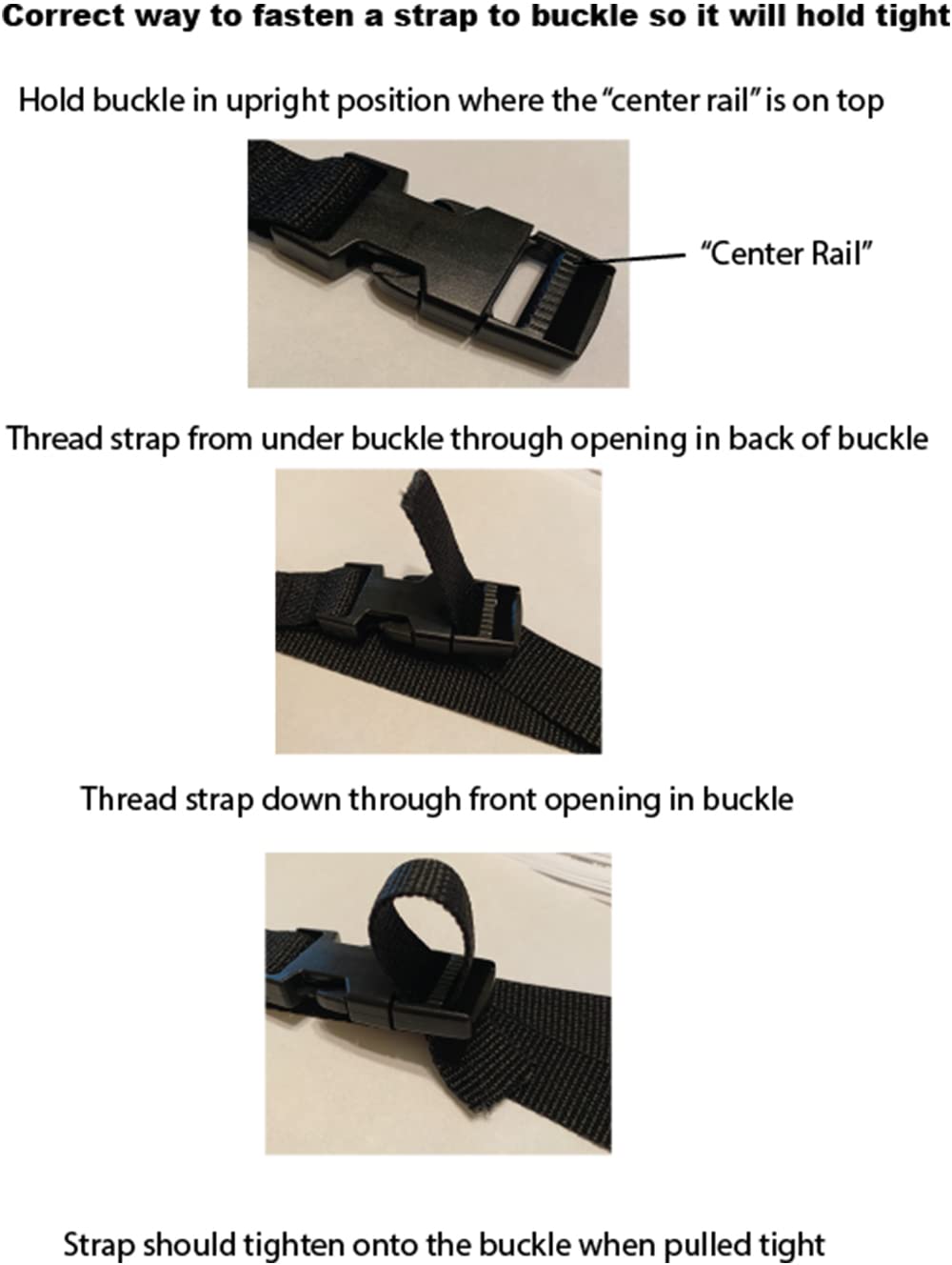 Toddler Tables Replacement Seat Belt, Black