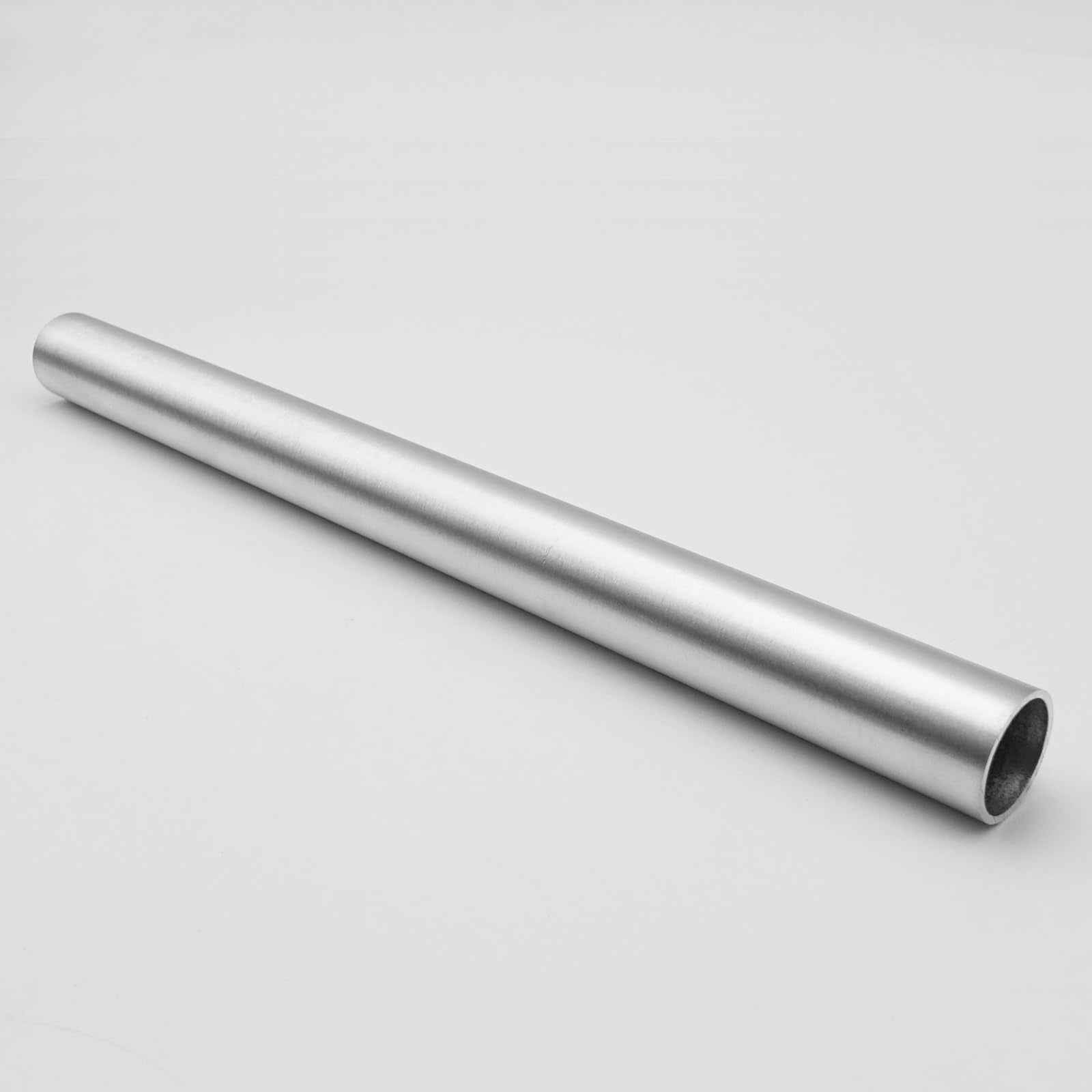 Ac Performance 1'' (25Mm) Od Straight Aluminum Intercooler Pipe Air Intake Tube, Brushed Finish