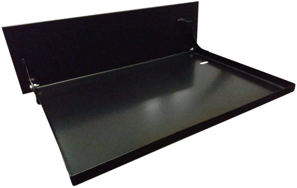 Fleming Sales 52609 Black 22" X 16" Universal Rv Folding Table,1 Pack