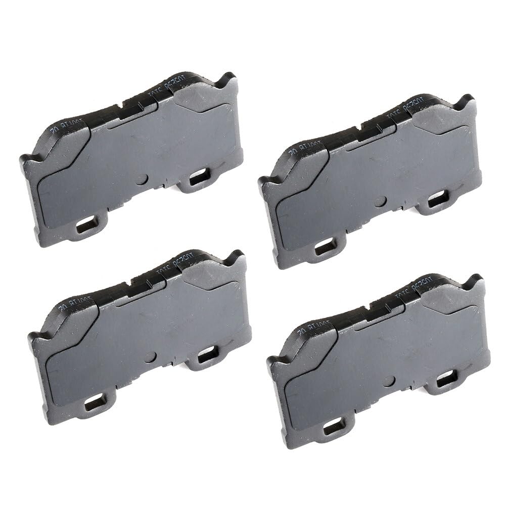 Automuto 4Pcs Rear Semi-Metallic Disc Brake Pads Set D1347 For Nissan 350Z 2009,For Nissan 370Z 2009-2018