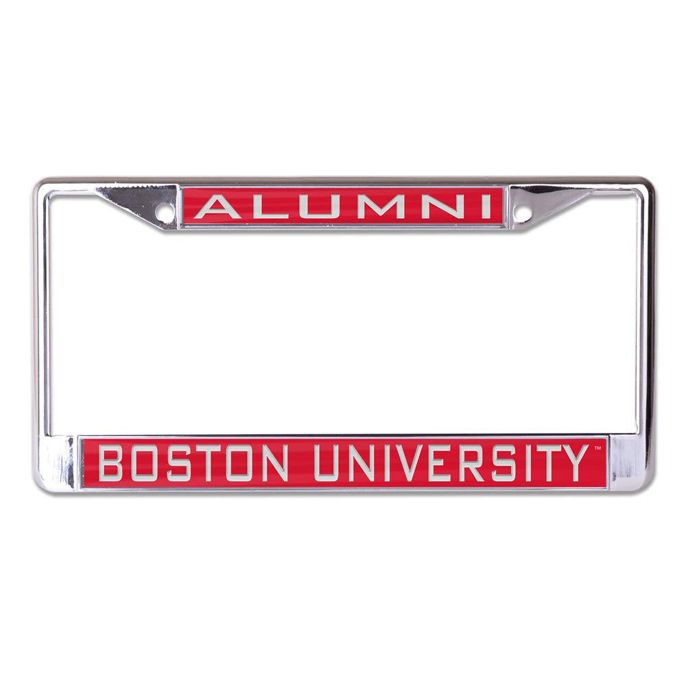 WinCraft Boston University L360455 Inlaid Metal LIC Plate Frame