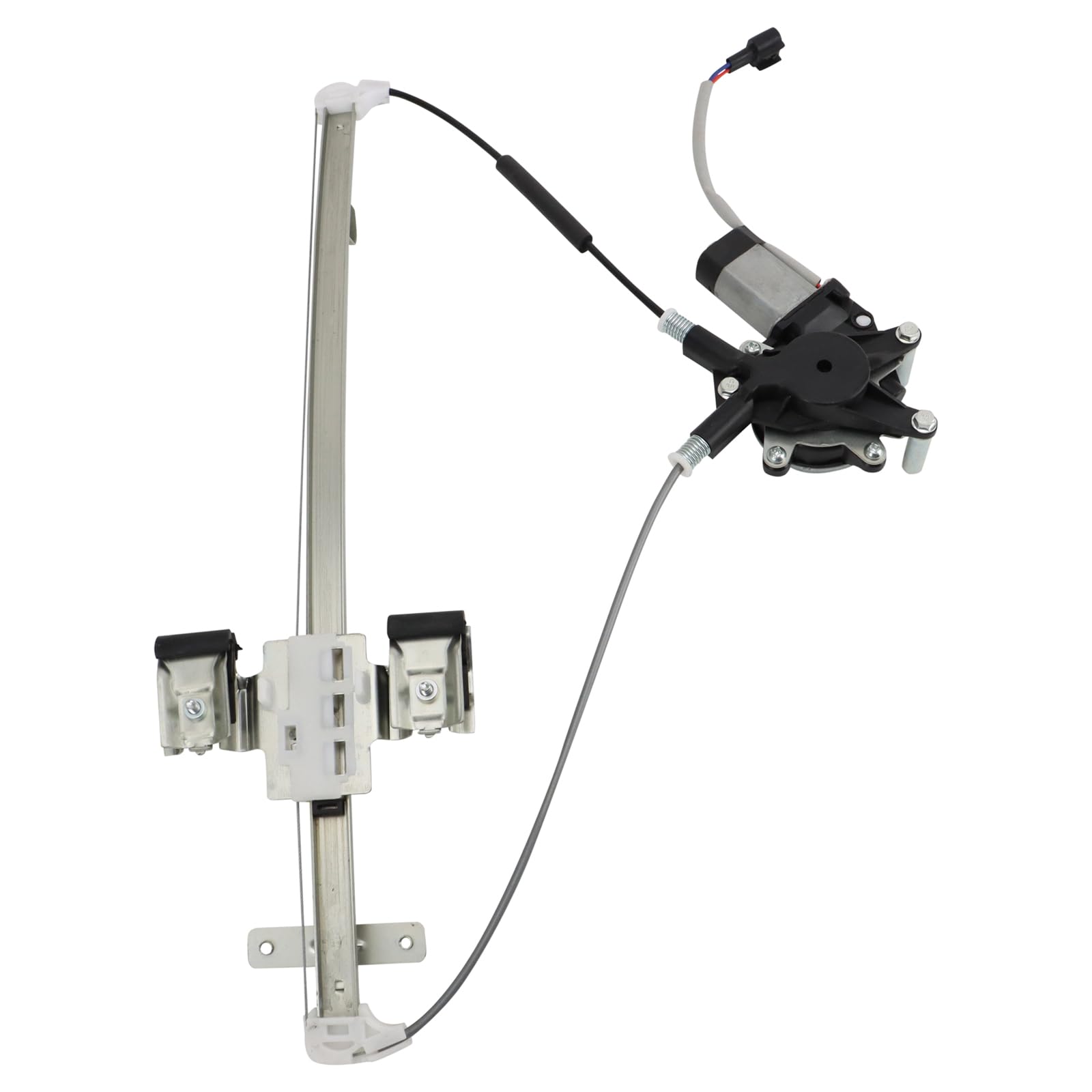 Trq Rear Right Power Window Regulator & Motor Assembly Passenger Side Compatible With 2005-2010 Dodge Dakota 2006-2009 Mitsubish