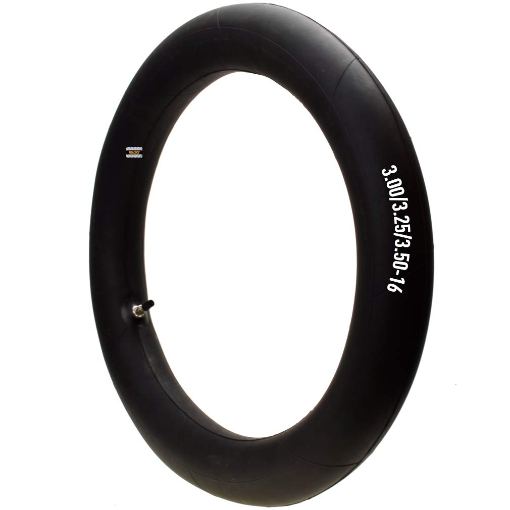 HIAORS 3.00-16 3.25/3.50-16 Motorcycle Inner Tube With Straight Valve Stem for 90/100-16 100/80-16 100/90-16 50cc 90cc 110cc Pit