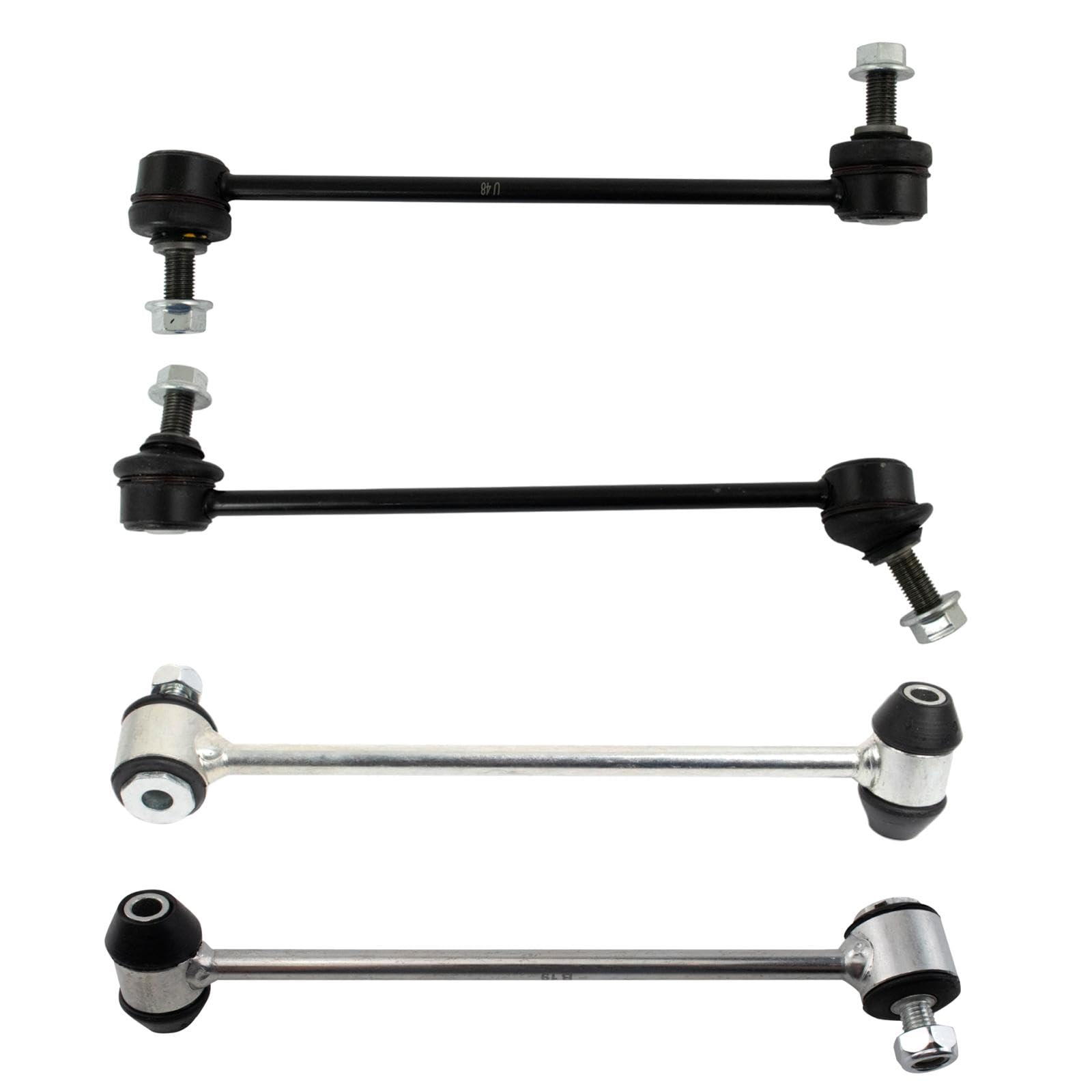 Trq Sway Bar Link Set Compatible With 2010-2018 Mercedes-Benz