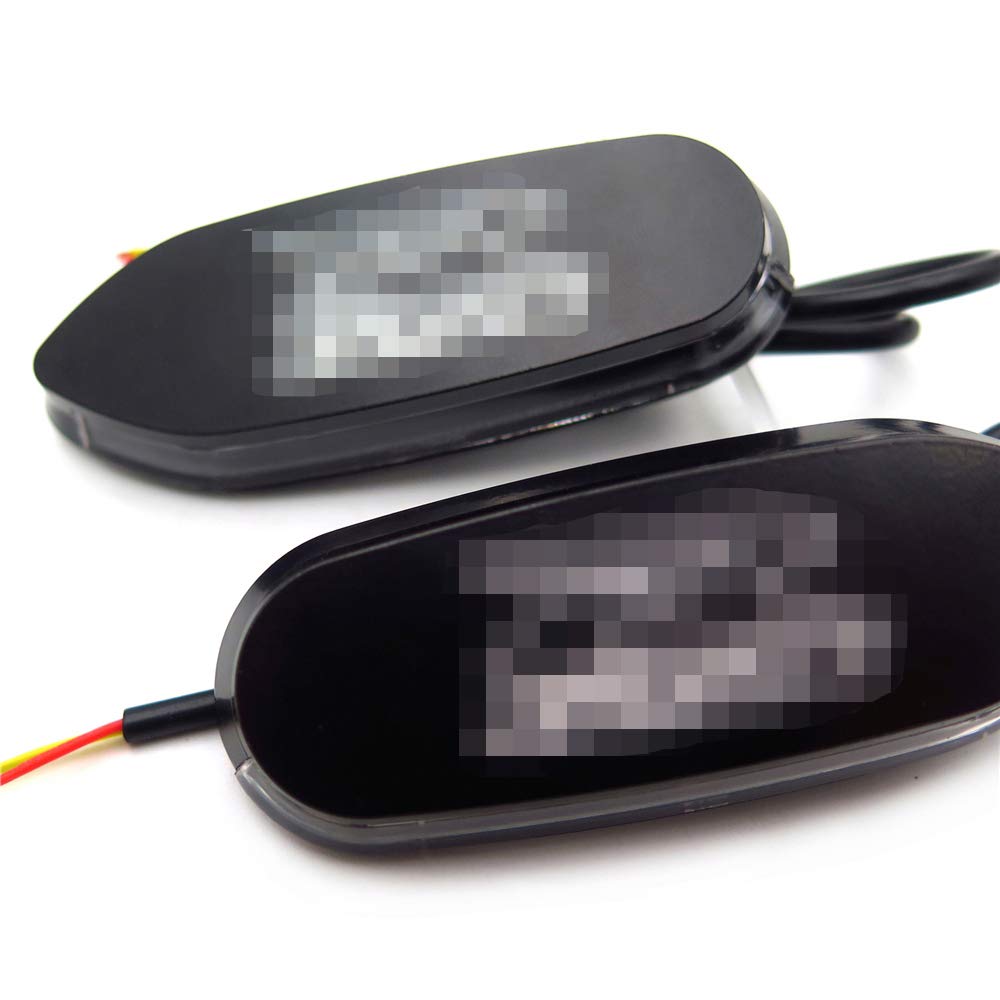 Smt- Led Amber Signal Mirror Block Off Base Plate Compatible With Suzuki Gsxr 600 750 1000 2006-2008 [P/N: Mt222-010A]