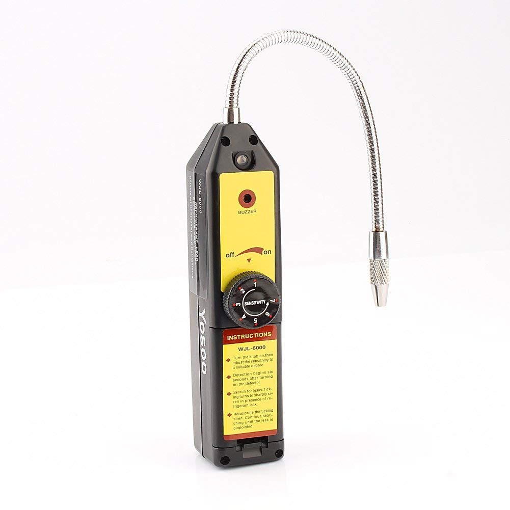 Refrigerant Halogen Freon Leak Detector A/C R134 R410A R22 Air Gas Hvac Tool With Indicator Light