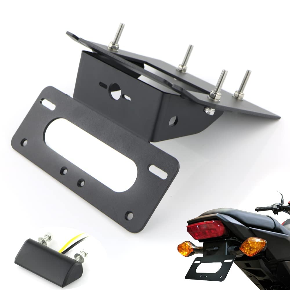 Xitomer for Grom Fender Eliminator Fit for GROM 2017 2018 2019 2020 MSX125 Grom, with Led License Plate Light, Compatible with O