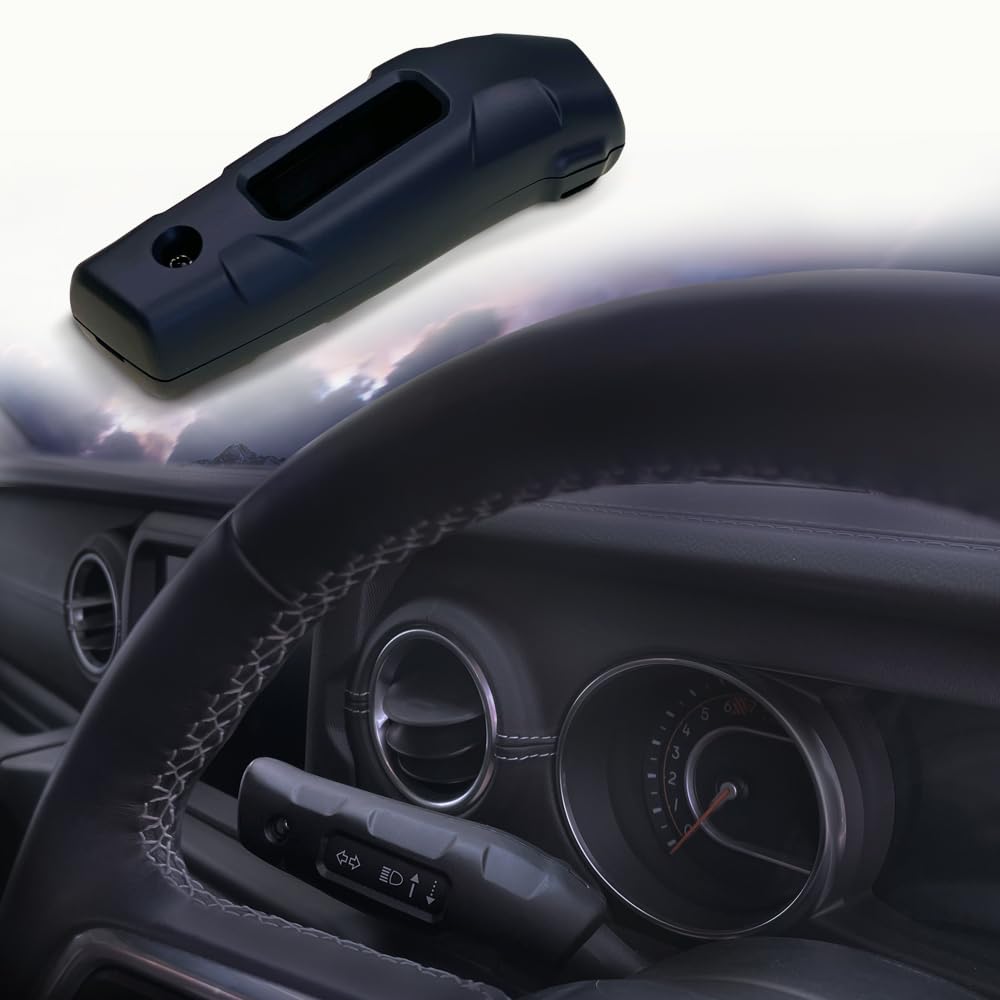 AZUTO Turn Signal Lever Extension for Jeep Wrangler JL 2018-2026 Gladiator JT, Blinker Switch Extender Extends 1 Inch, Reduces R