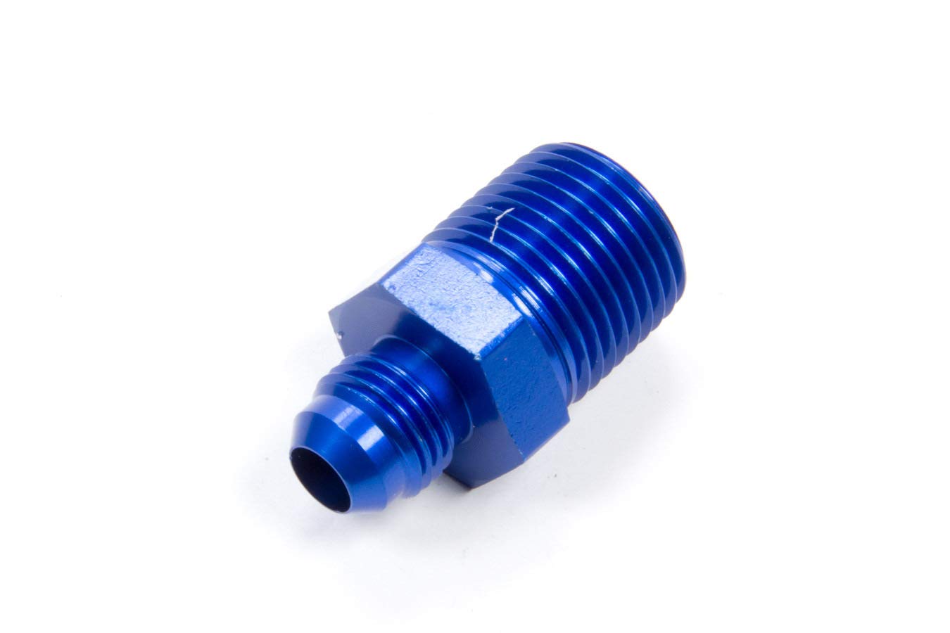 Aeroquip Fcm2013 Blue Anodized Aluminum -06An To 1/2 Straight Pipe Adapter