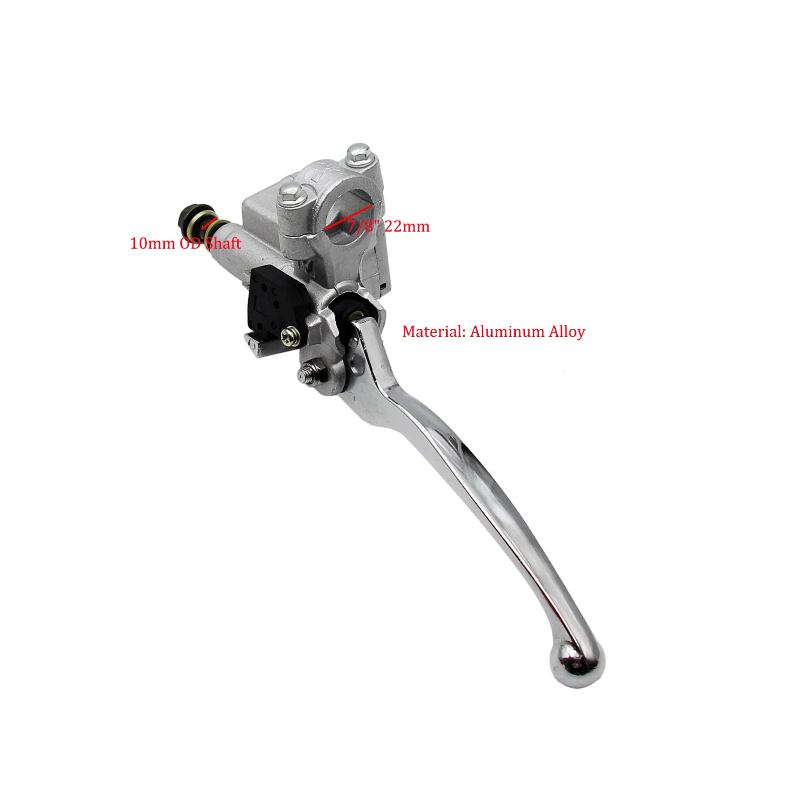 Yd-Ps001 7/8 Inches Right Hydraulic Brake Master Lever Cylinder For 50Cc 70Cc 90Cc 110Cc 125Cc Pit Dirt Bike Atv Quad Scooter Mo