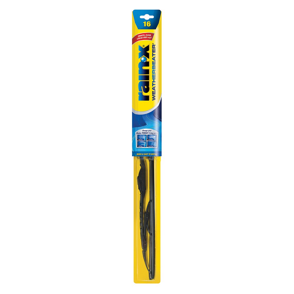 Rain-X Rx30216 Weatherbeater Wiper Blades, 16'' Windshield Wipers (Pack Of 1), Automotive Replacement Windshield Wiper Blades Th