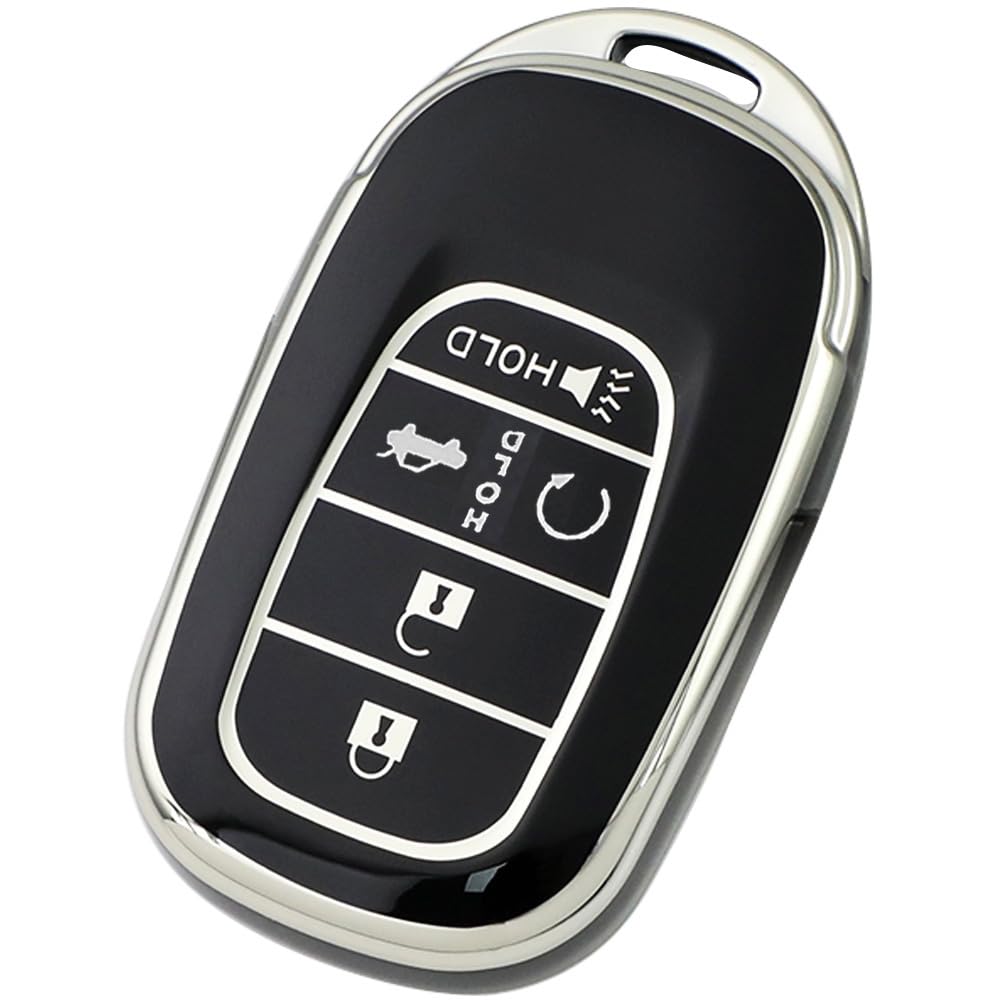 Tautrophen Key Fob Cover For Honda 2023 2024 Civic Accord Pilot Hrv Crv Odyssey Car Key Case Protector Holder Shell
