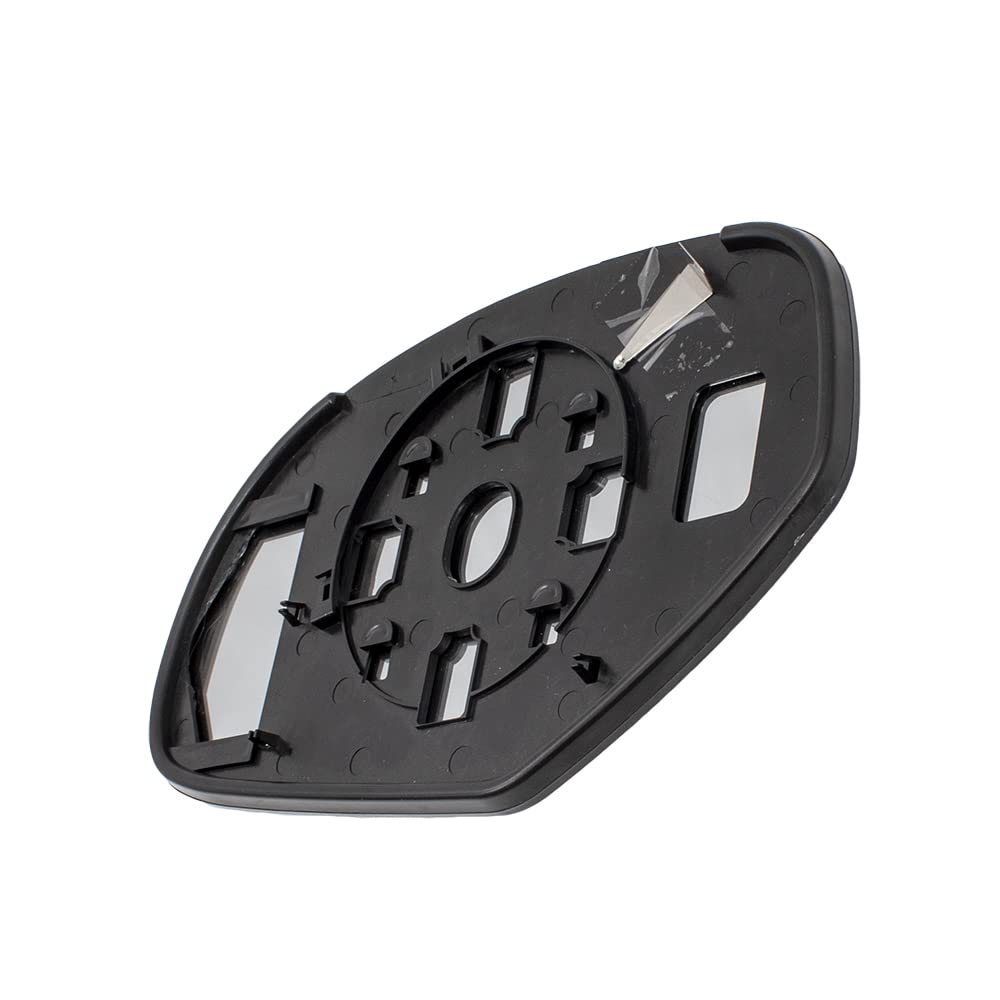 Brock Replacement Passenger Power Side Door Mirror Glass with Base Compatible with Silverado Sierra Escalade SUV Pickup Truck 15951109