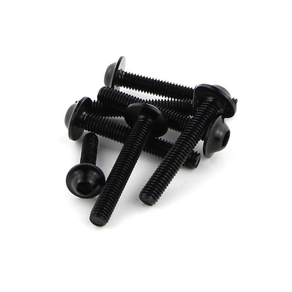 Xitomer Universal Fairing Bolt Kits Fasteners Fit for GSXR600 750 1000 GSX1300R, CBR600RR / 1000RR / CBR1100XX, YZF R3 / R6 / R1