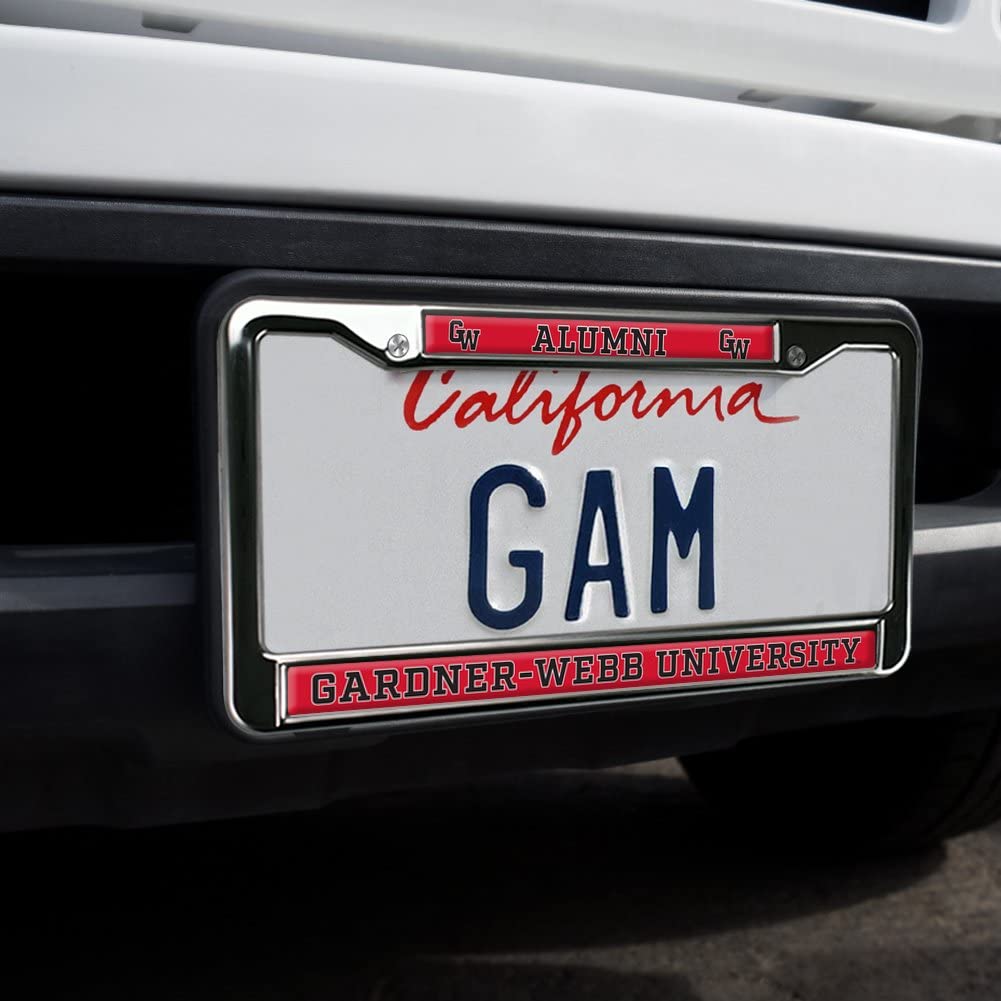 Gardner-Webb University Alumni Logo Full Size Standard License Plate Metal Frame