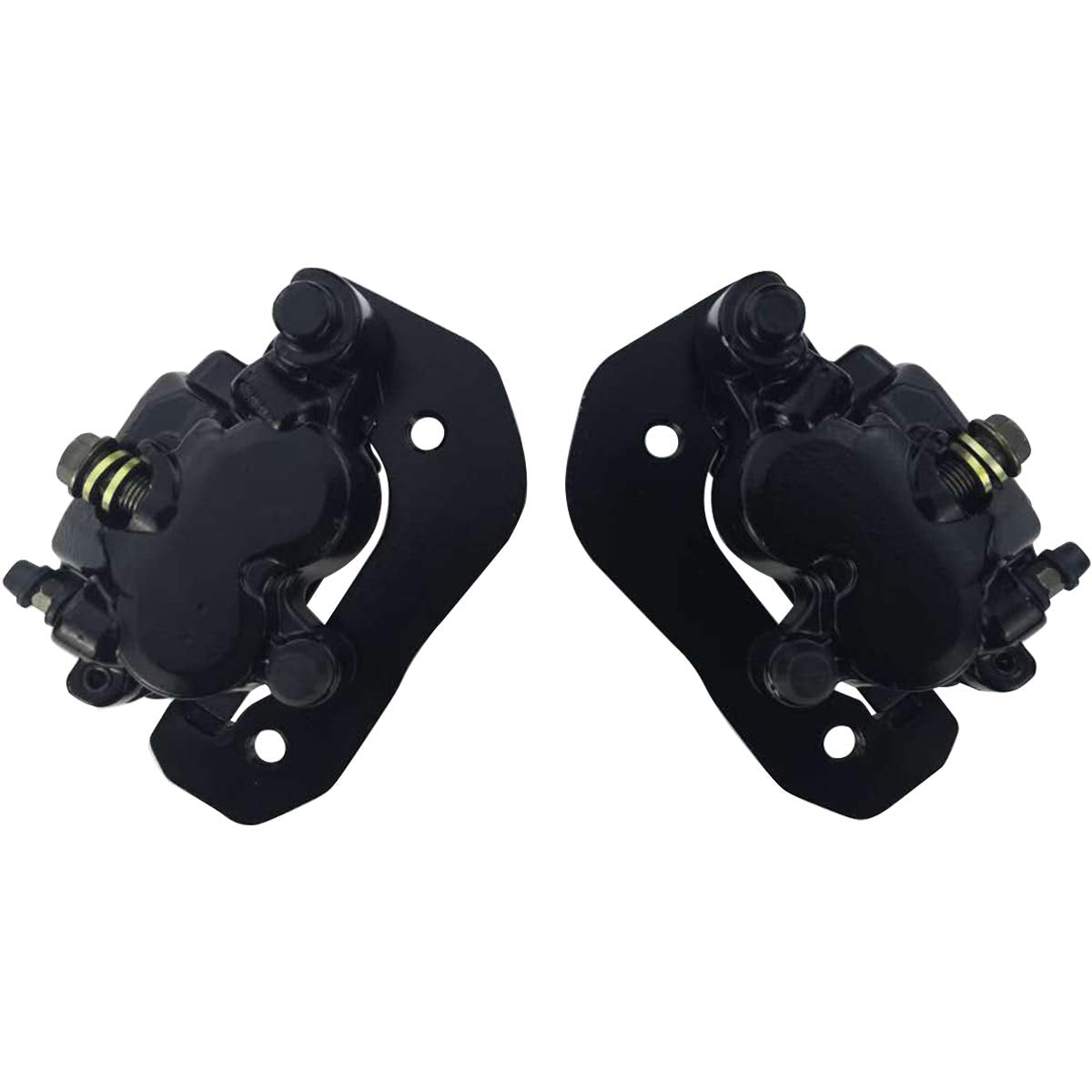 M Mati Front Left & Right Brake Caliper Set For Can-Am Outlander 450 500 570 650 800 850 1000 Renegade 500 570 650 800 850 1000 With Pads 705600862 705600861