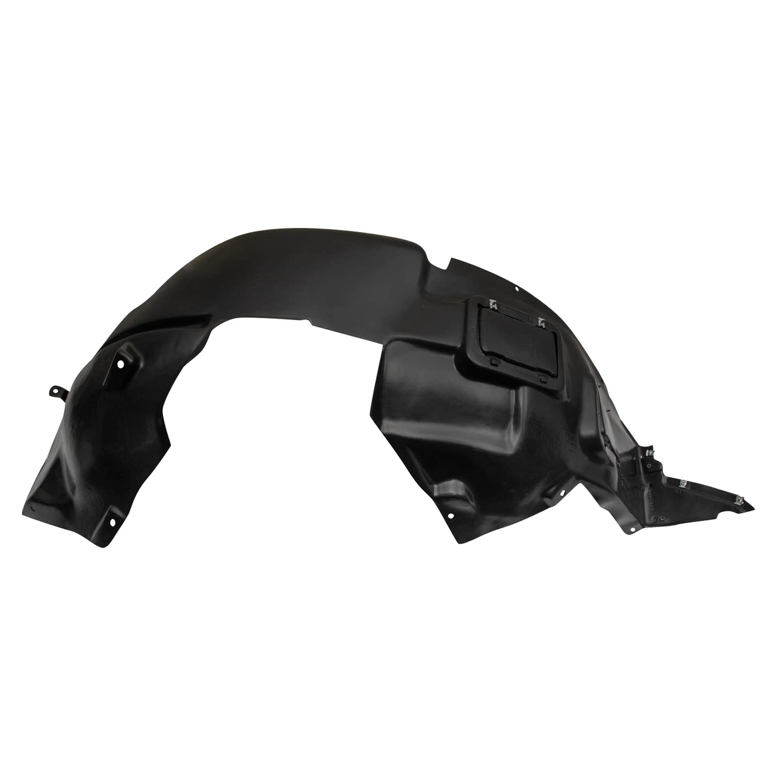Trq Inner Fender Liner Set Compatible With 2014-2017 Fiat 500L Fi1248101 Fi1249101