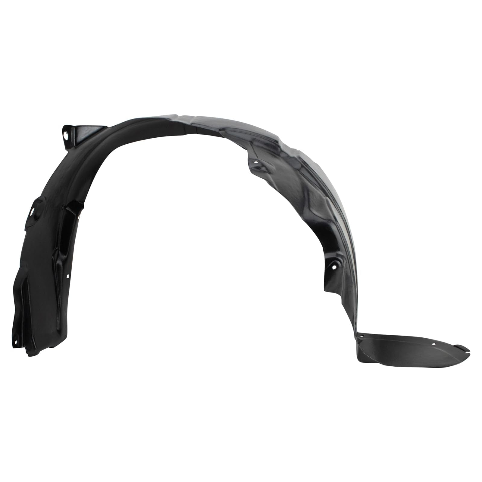 Trq Front Inner Fender Liner Set Compatible With 2012-2013 Hyundai Accent Hy1248122 Hy1249122