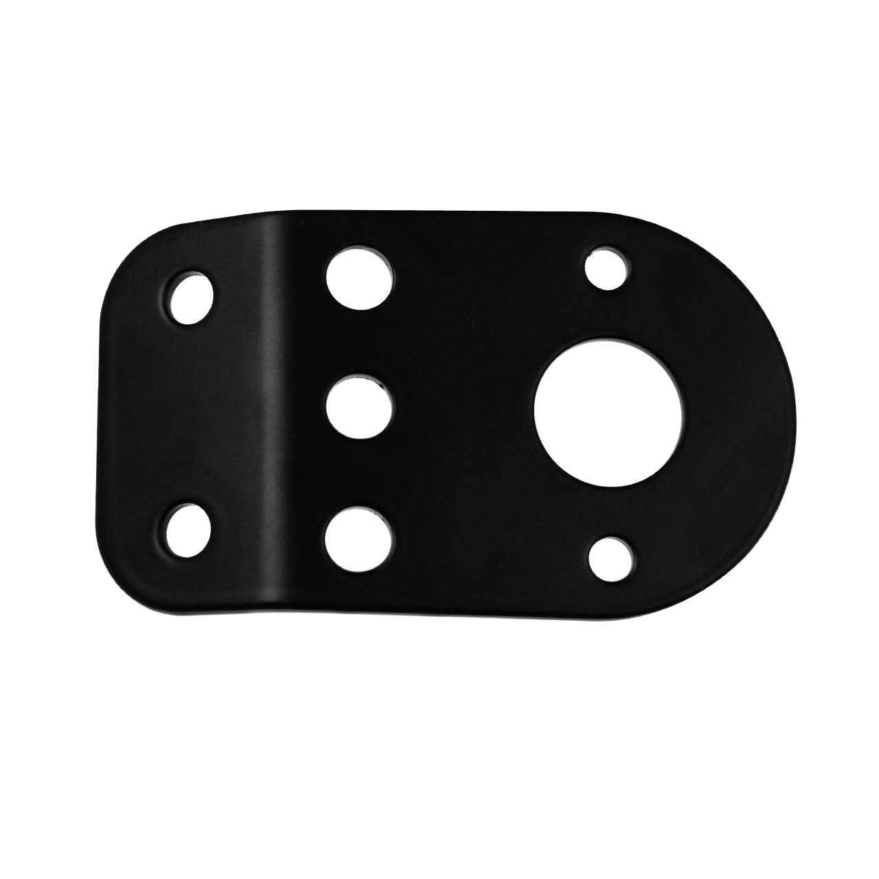 HDBUBALUS Motorcycle License Plate Holder License Bracket Horizontal Vertical Axle or Shock Mount Fit for Harley Bobber Chopper