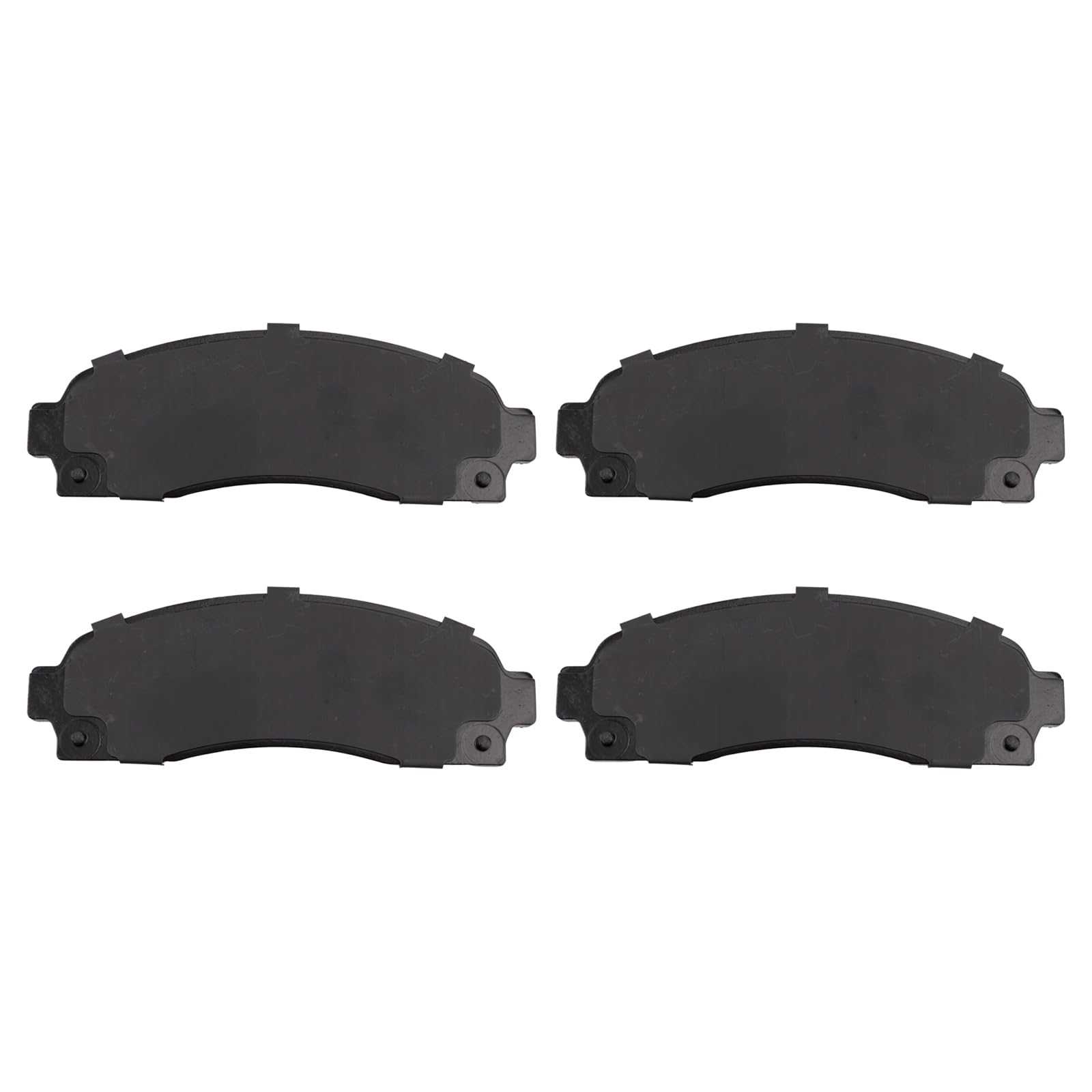 TRQ Front Premium Posi Ceramic Disc Brake Pads Kit for SUV Pickup Truck