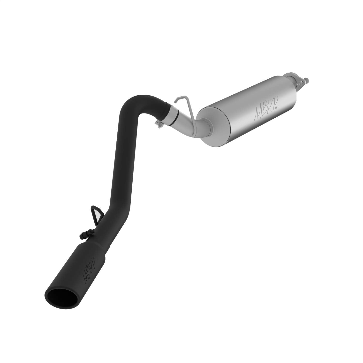 MBRP S5500BLK 2.5'' Cat Back, Single Side Exhaust System (Black Coated)