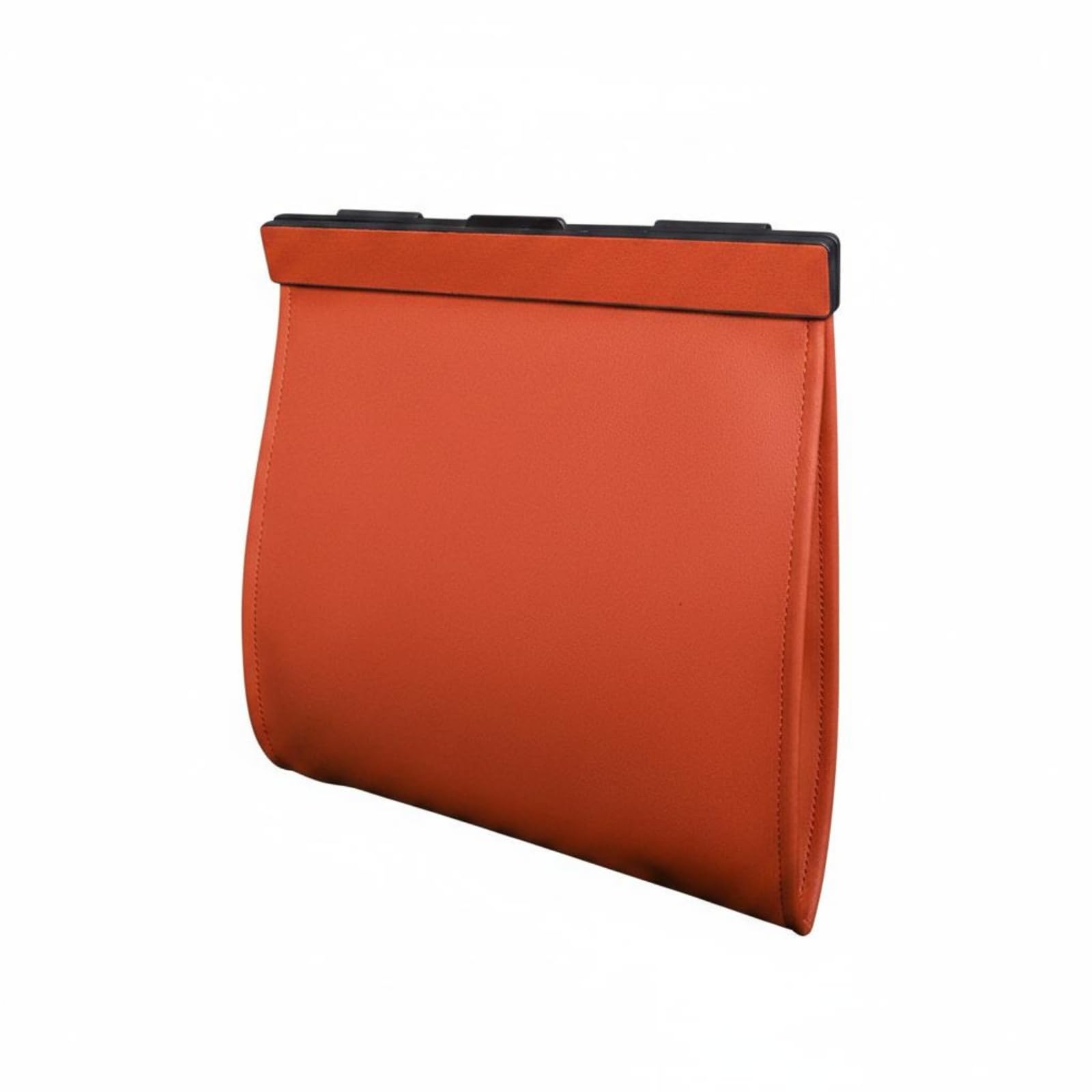 STYLEHEAVEN Foldable Rear Seat Trash Bin Easy Install Seat Back Trash Bag Detachable Car Garbage Bin Washable, OrangeMagnetic M