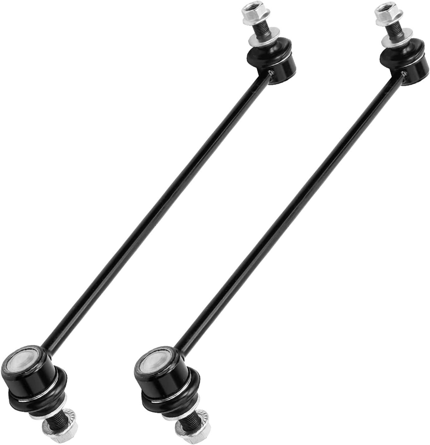 Detroit Axle Front End 10pc Suspension Kit for 2006-2018 Toyota RAV4 - Includes 2 Lower Control Arms, 4 Tie Rods, 2 Sway Bars