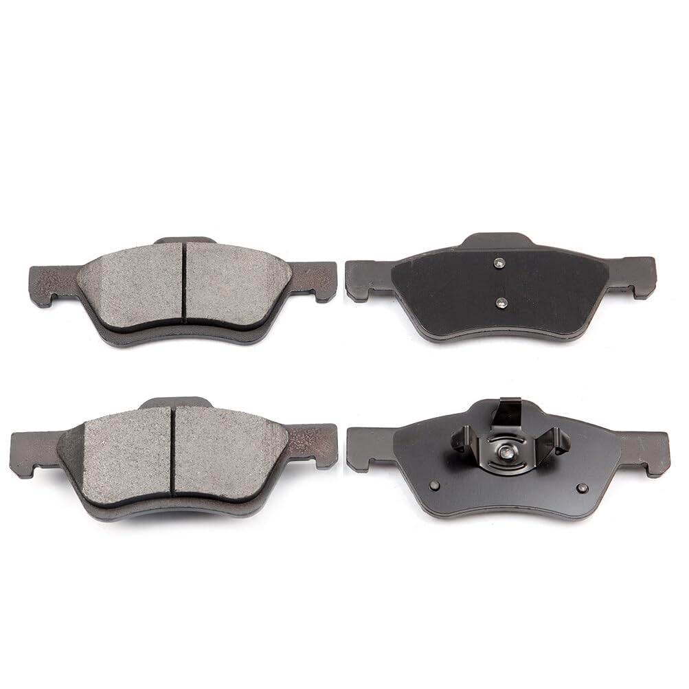 Eccpp D1047-7950 Front Ceramic Disc Brake Pad Set Fit For Ford For Escape 2005-2012,For Mazda Tribute 2005-2006 2008-2010,For Me