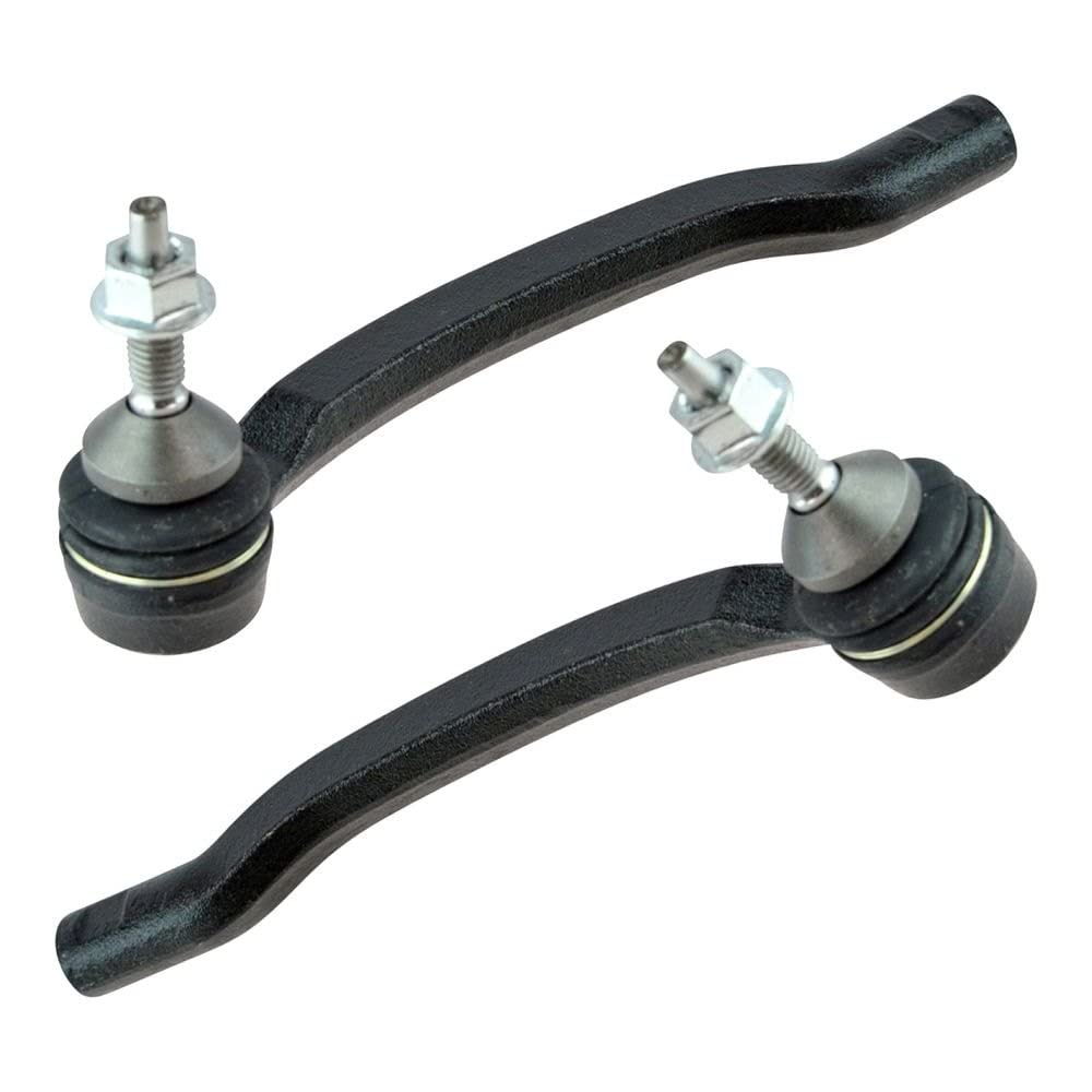 TRQ Front Outer Tie Rod Set Compatible with 2001-2002 Volvo V70 2003-2007 XC70 2003-2014 XC90
