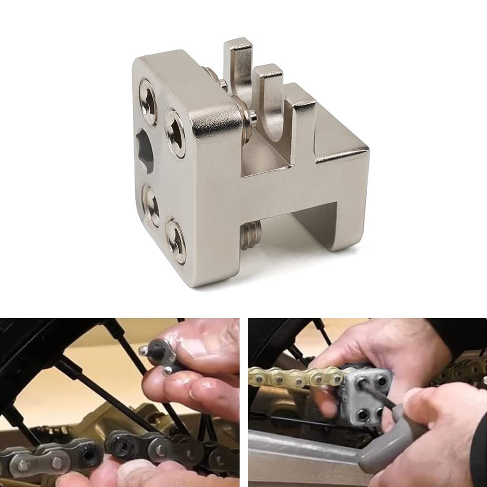 Bartoo Master Link Press Tool For 520 525 530 Bike Chain Tool Steel Motorcycle Convenient Chain Pressing Tool Alignment Tool Sid