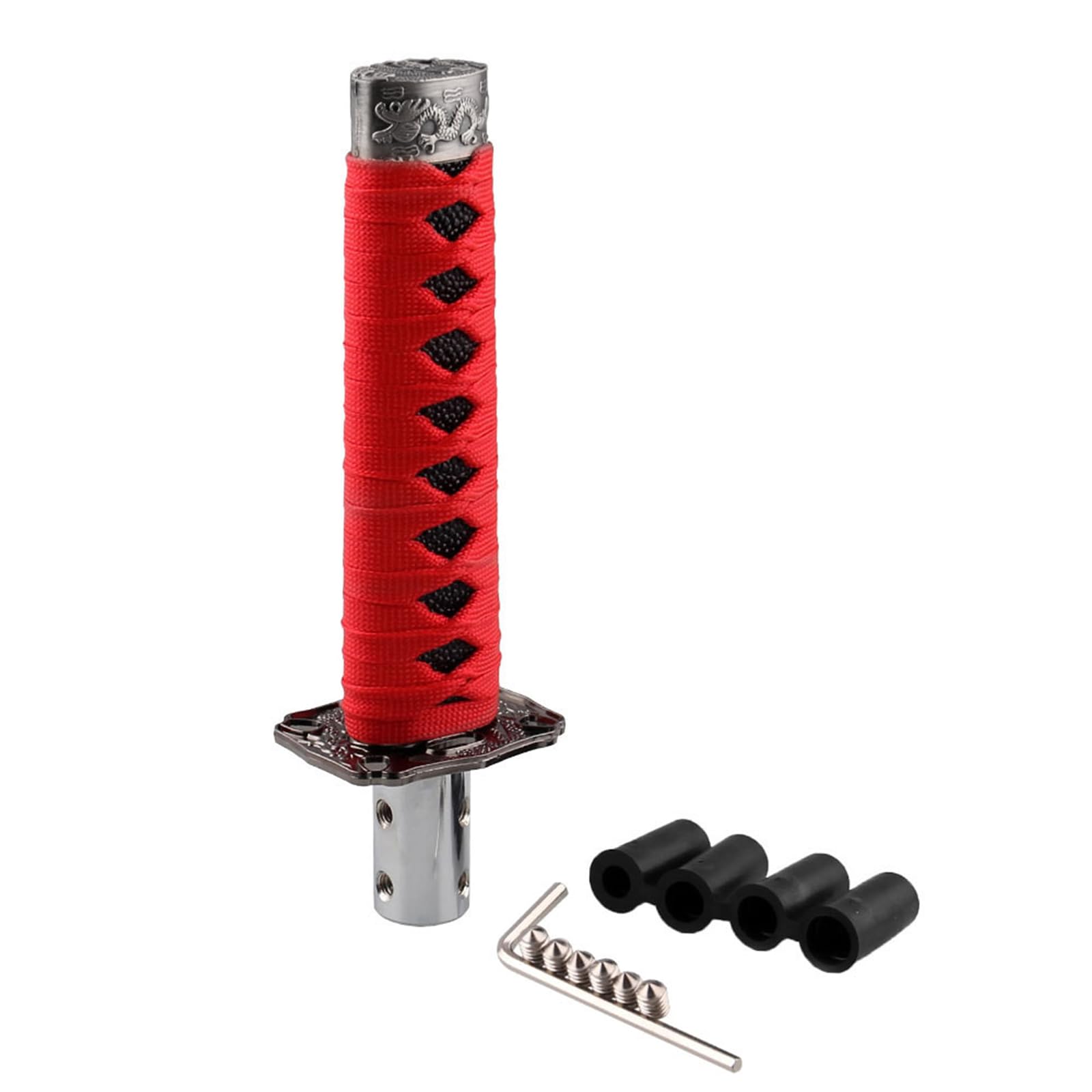 Ryanstar Gear Shift Knob Sword Shift Knobs Katana Samural Shift Gear Lever Universal Fit For Manual Cars Most Automatic Cars Wit