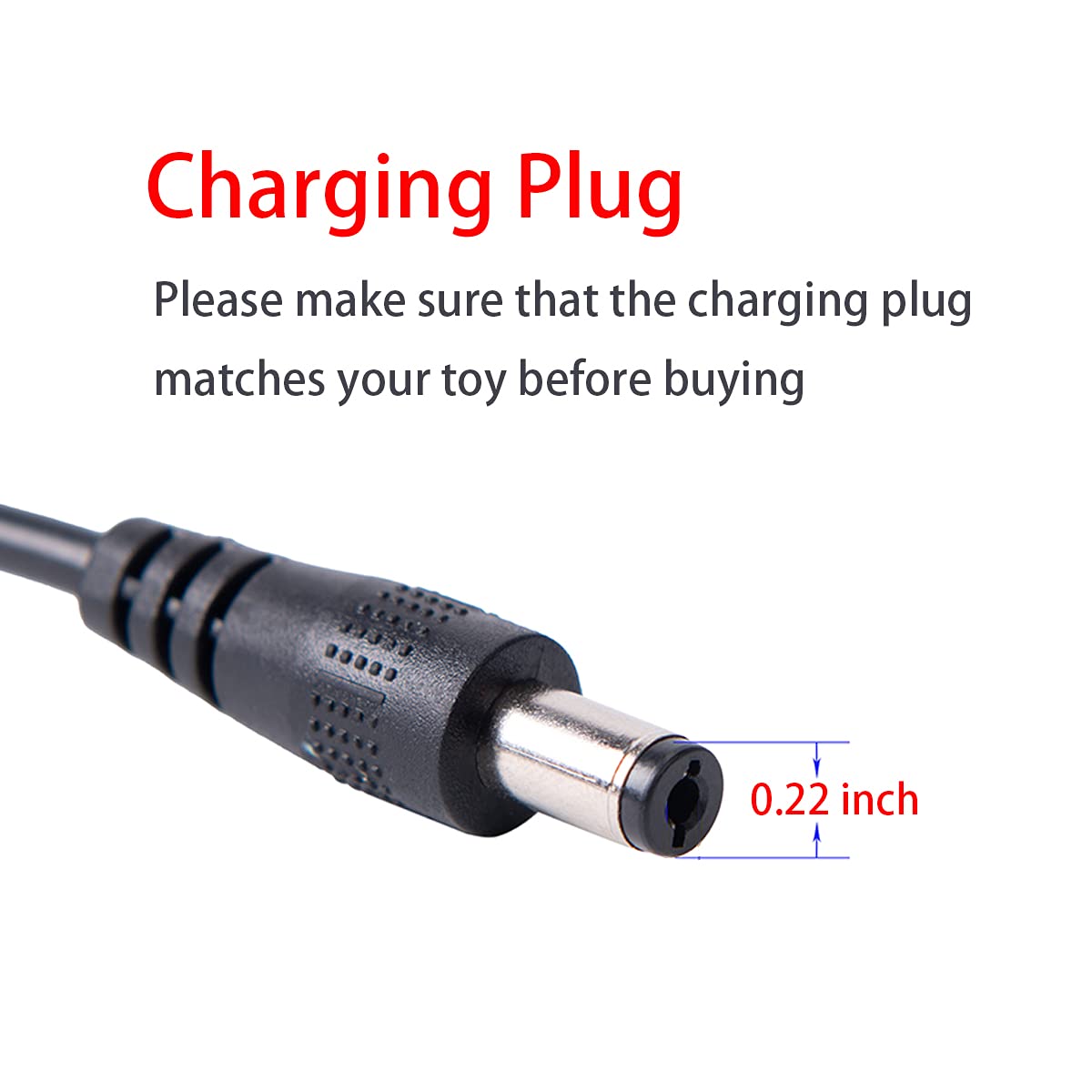 24V Charger For Ride On Toys, 24 Volt Battery Charger For Ride On Car Suv Car Ride-Ons Accessories