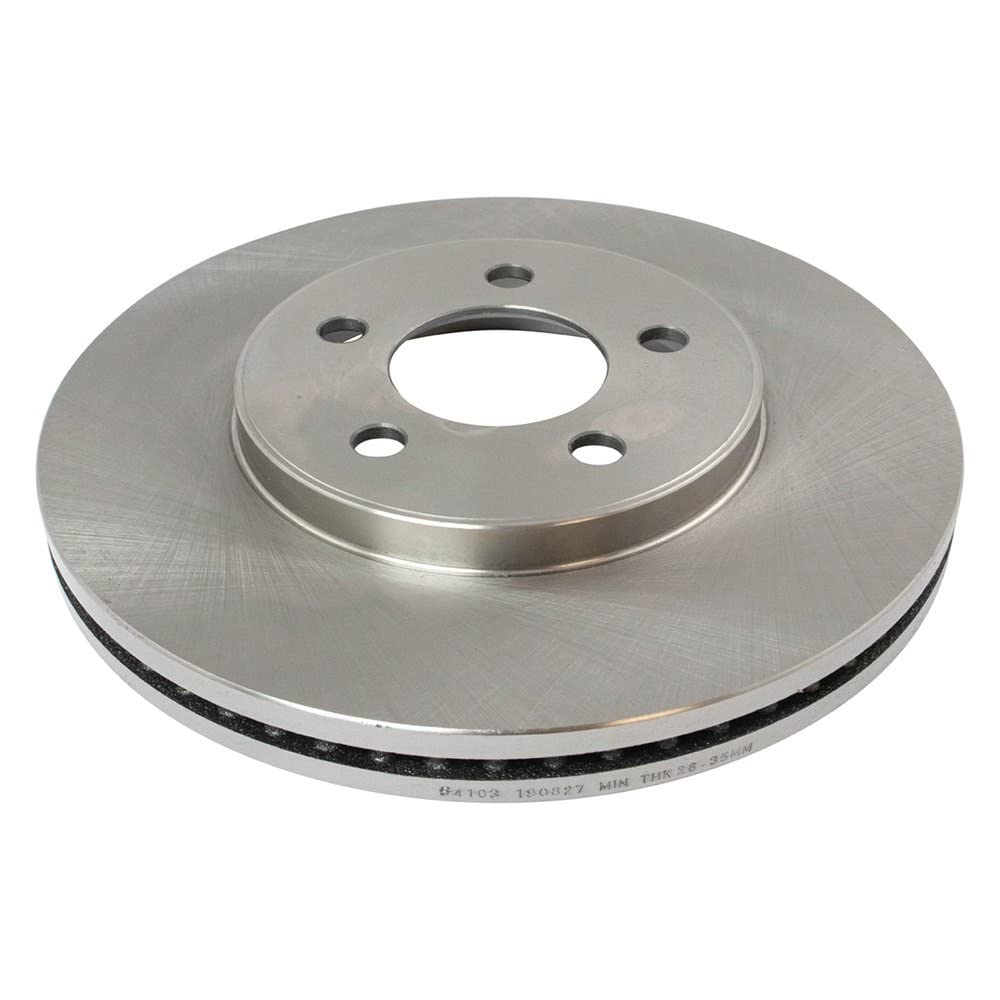 Trq Front Brake Rotors Set Vented Compatible With 2003-2011 Ford Crown Victoria Lincoln Town Car Mercury Grand Marquis 2003-2004