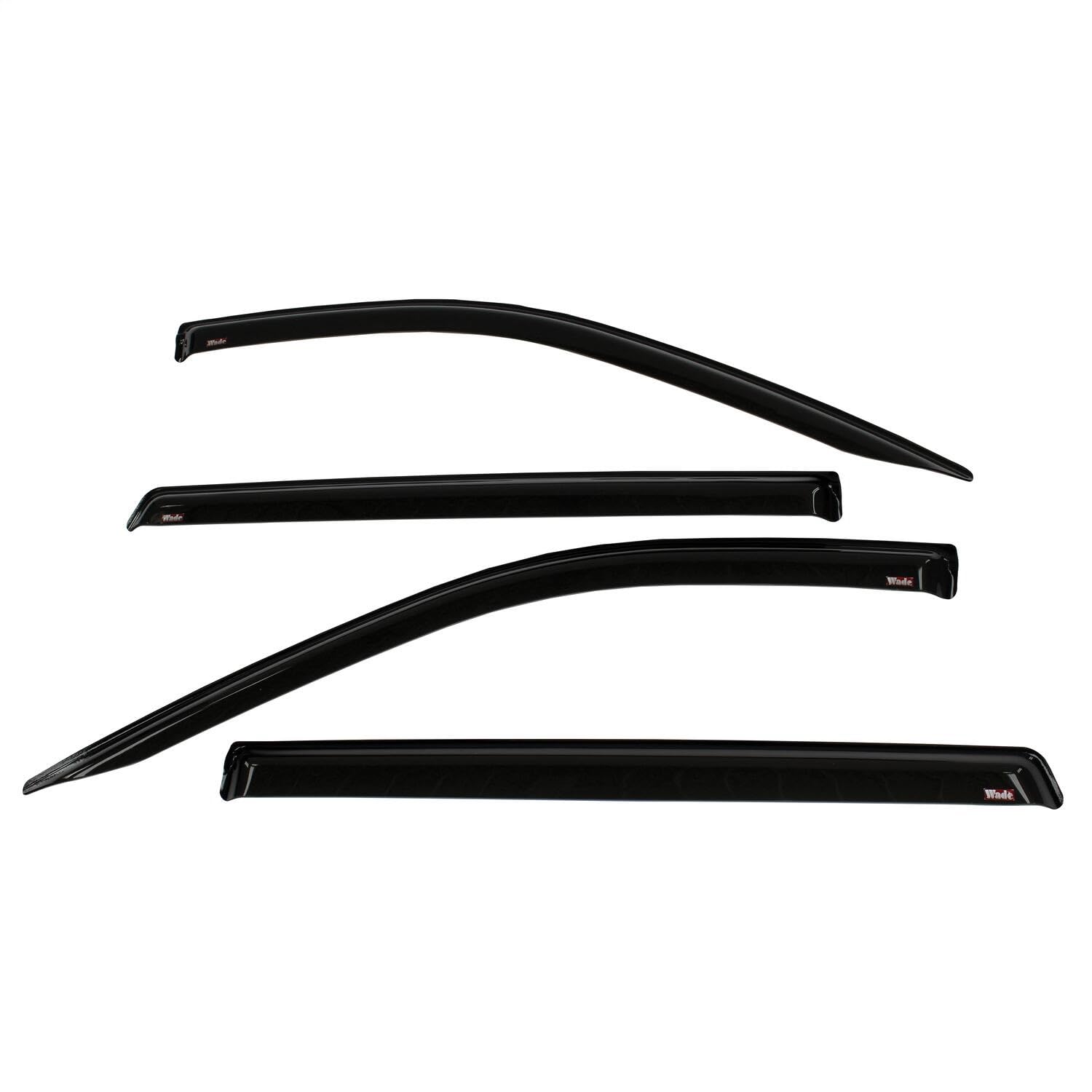 Westin 72-31408 Tape On Wind Deflector 4Pc Smoke Fits 2019-2024 Silverado Sierra 1500 Crew Cab (Excl. 2019 Silverado Ld Sierra 1500 Limited)