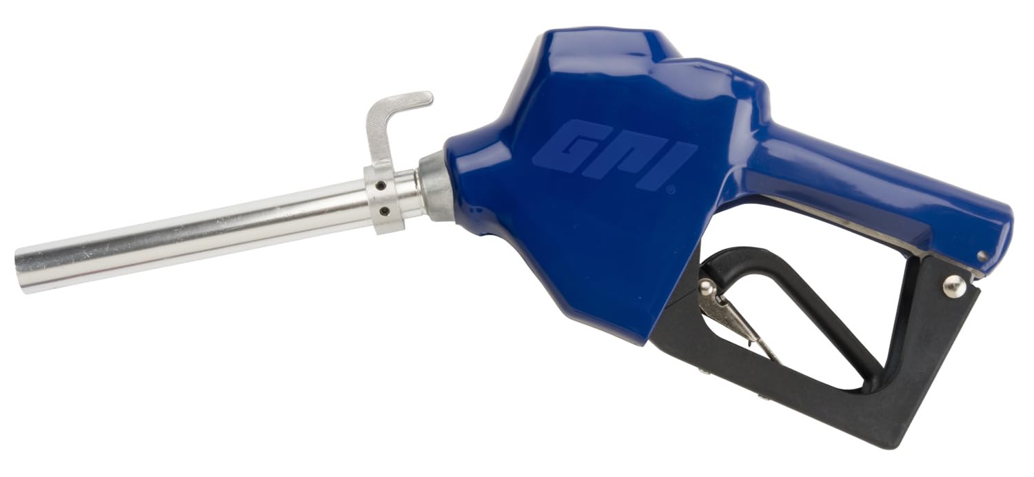 GPI - 3/4'' NPT Straight Spout Automatic Unleaded Nozzle (GPI Genuine Accessory 110121-8)