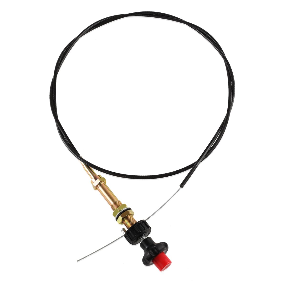Xygdhqpt Vcgtx10/55204 10Ft Heavy Duty Vernier Locking Throttle Cable/Adjustable Locking Control Cable