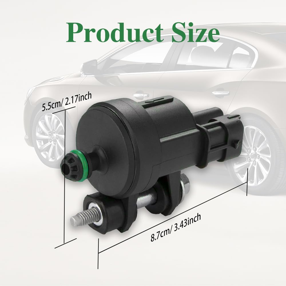 Vapor Canister Purge Valve Solenoid, Automotive Replacement Emission Canister Purge Valve Compatible With Buick Allure Cadillac