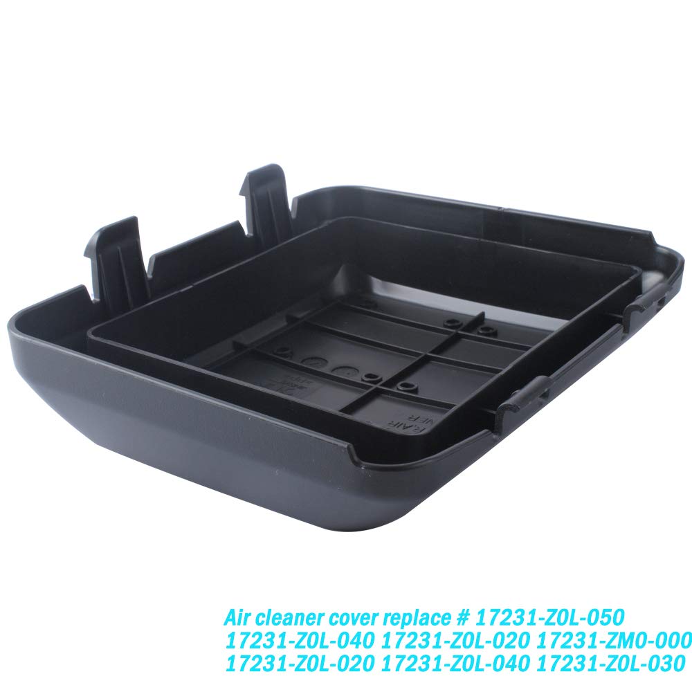 Wadoy GCV160 Air Filter with Cover for GCV190 GC160 GC190 Engines - Black, Model 17231-Z0L-050